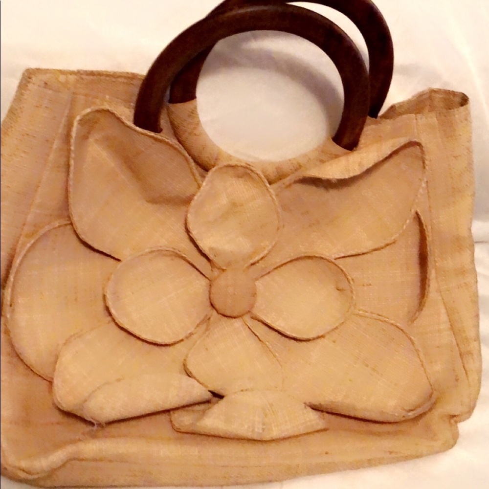 Mary Y Sol Straw Woven Bag